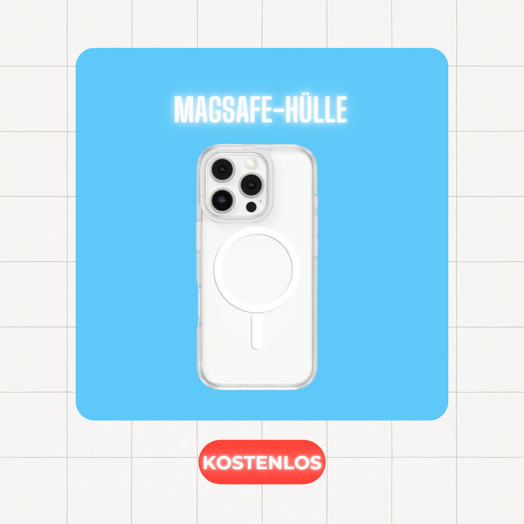 Komplettes iPhone-Schutzpaket – Glas und Hülle