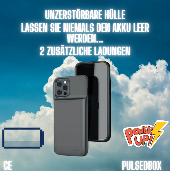 Pulsed Boost: Überlebenshülle mit integrierter Batterie