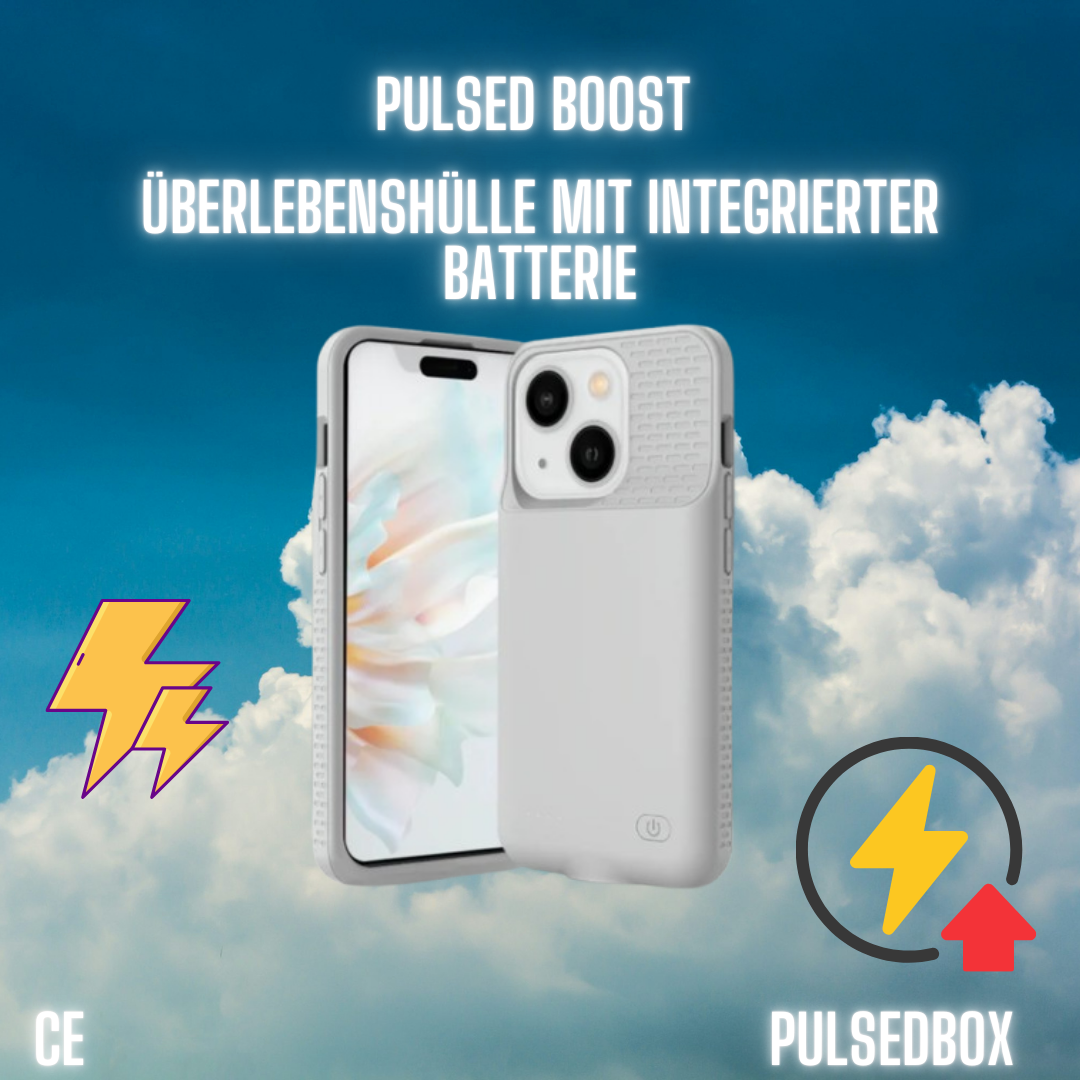 Pulsed Boost: Überlebenshülle mit integrierter Batterie